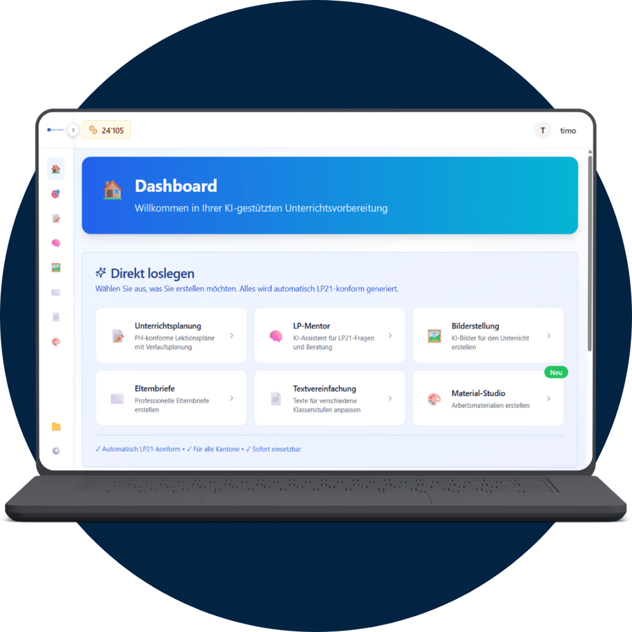 Swiss Teach AI Dashboard